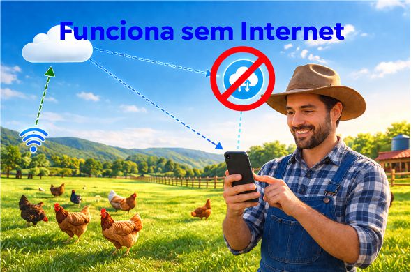 Interface do sistema Ovomax